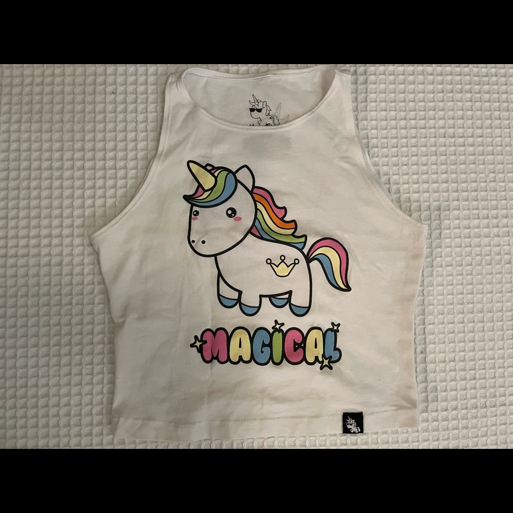 Unicorn Crop Top